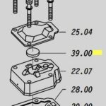 OMER 39.00 Exhaust Seal for most small tools (PR28, 3G16, etc)